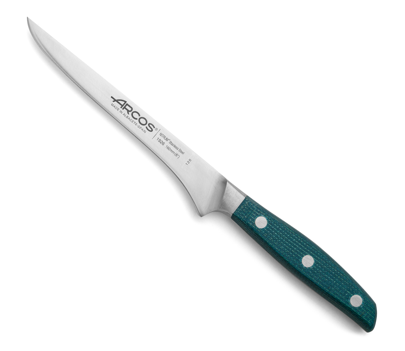 Arcos Blau Boniermesser Brooklyn 16 Cm Edelstahl Ergonomisch
