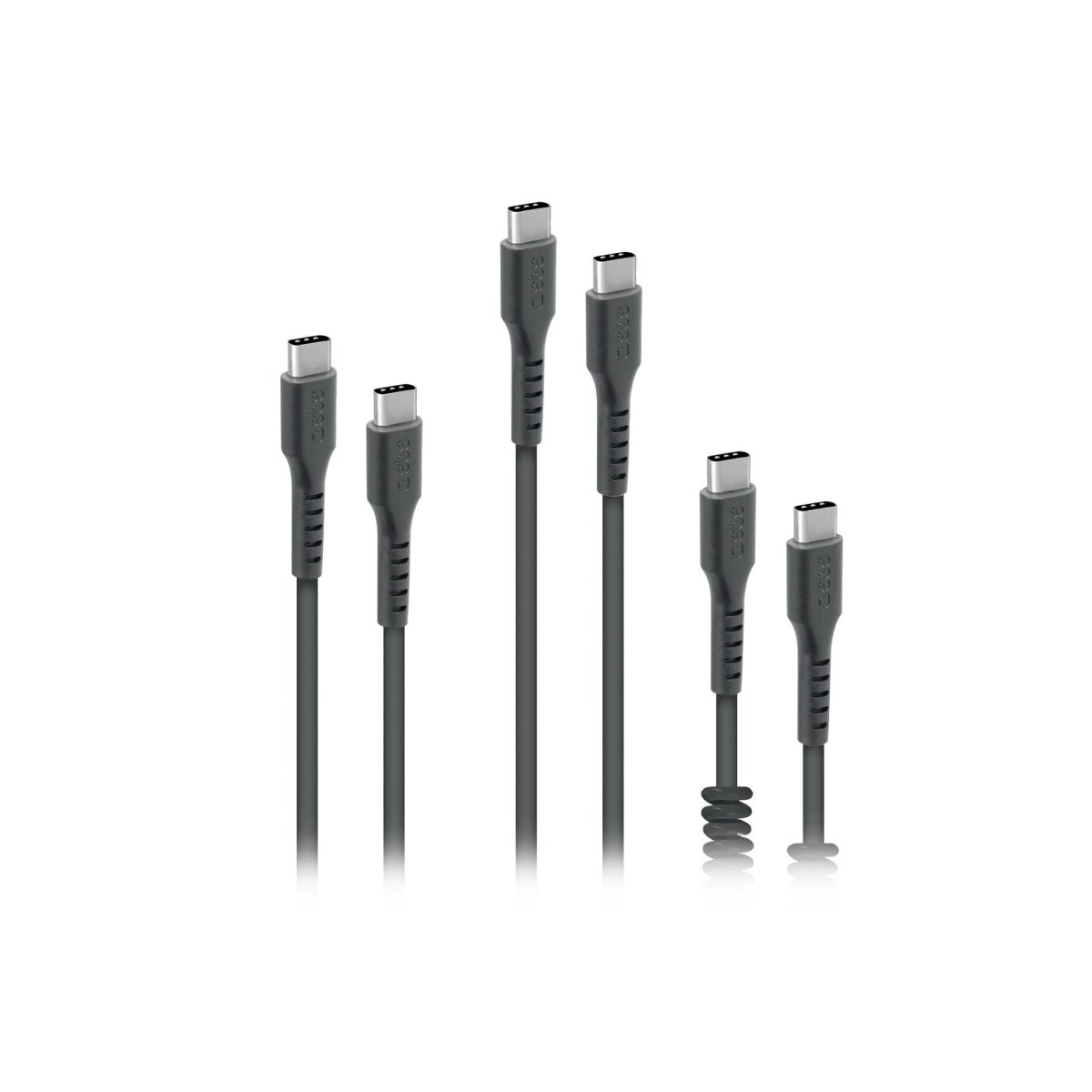 Sbs Schwarz Tekitcc3in1k Usb Kabel Usb 3.2 Gen 1 (3.1 Gen 1) 2 M Usb C