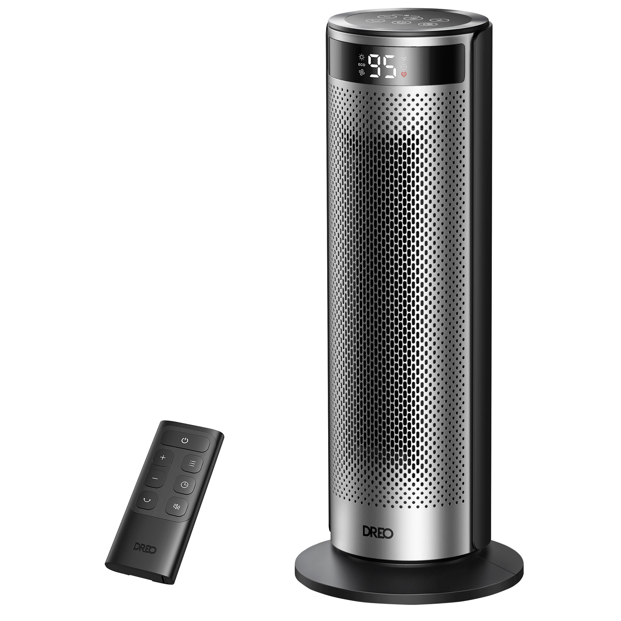 Dreo Energieeffizienter Heizlüfter – 2000 W, Ptc-Keramik, 12-Stunden-Timer, 70° Oszillationsfunktion, Fernbedienung, 34 Db Leise, 8-Stufige Sicherheitsfunktion, Solaris 628 - Image 2