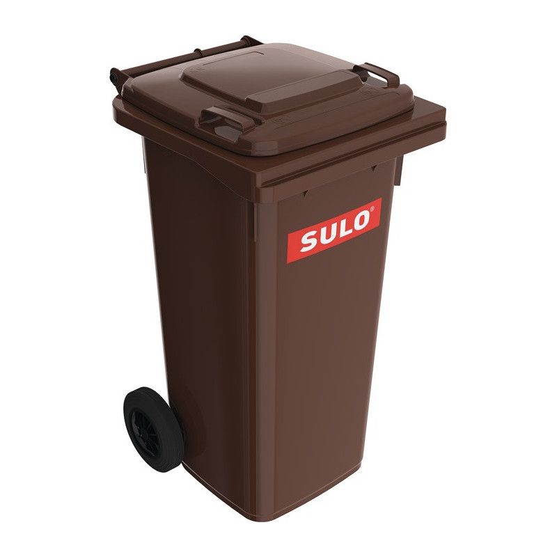 SULO 1073652 Mülltonne 120l Kunststoff (L x B x H) 55 x 50 x 93.3cm Braun 1St.