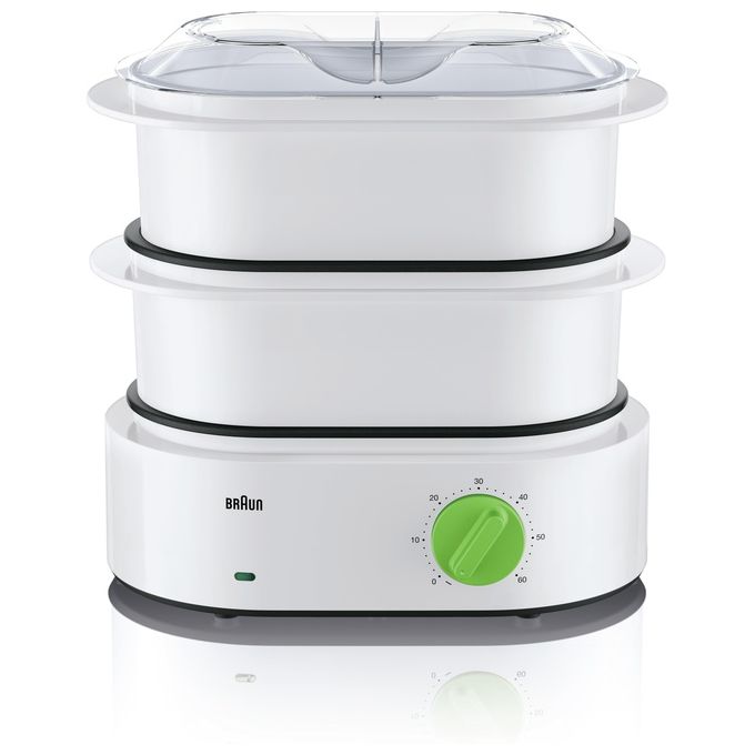 Braun Weiss Fs 3000, Dampfgarer + Reiskocher, - Image 2
