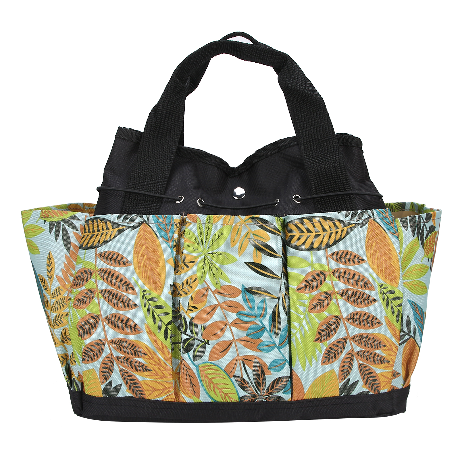 Sac de rangement multifonction pour outils de jardin en toile Oxford 600D, 34,3 x 17,2 x 30,5 cm, multicouleur