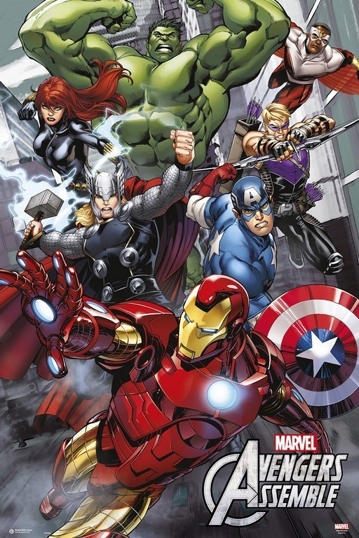 Grupo Erik Mehrfarbig Poster Marvel Die Rächer Vereinigt - Bild 3