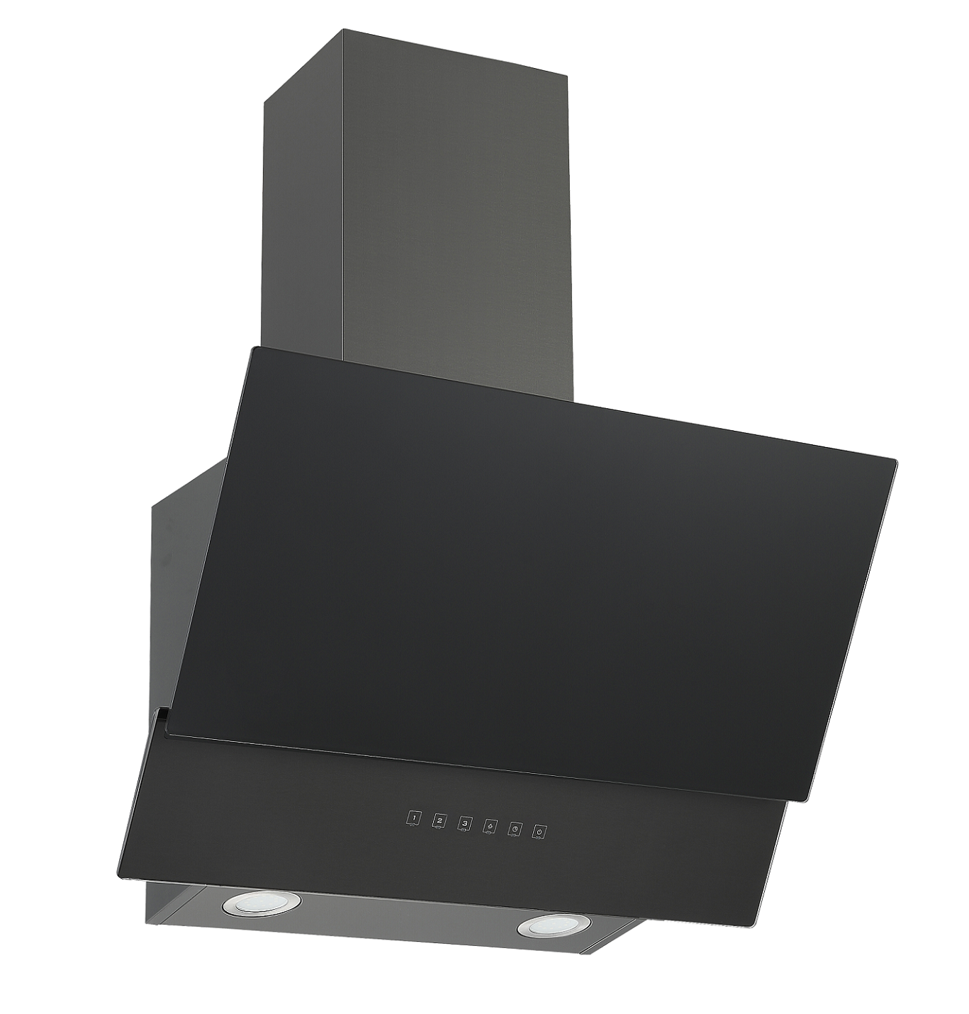 Cappa Aspirante Cappa Inclinata Senza Testa 60 Cm Cappa A Parete Blacksteel Respecta