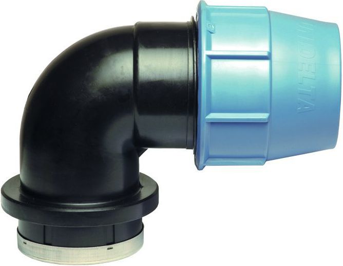 Raccord Unidelta Tap Connector Elbow 90 Grad Kunststoff