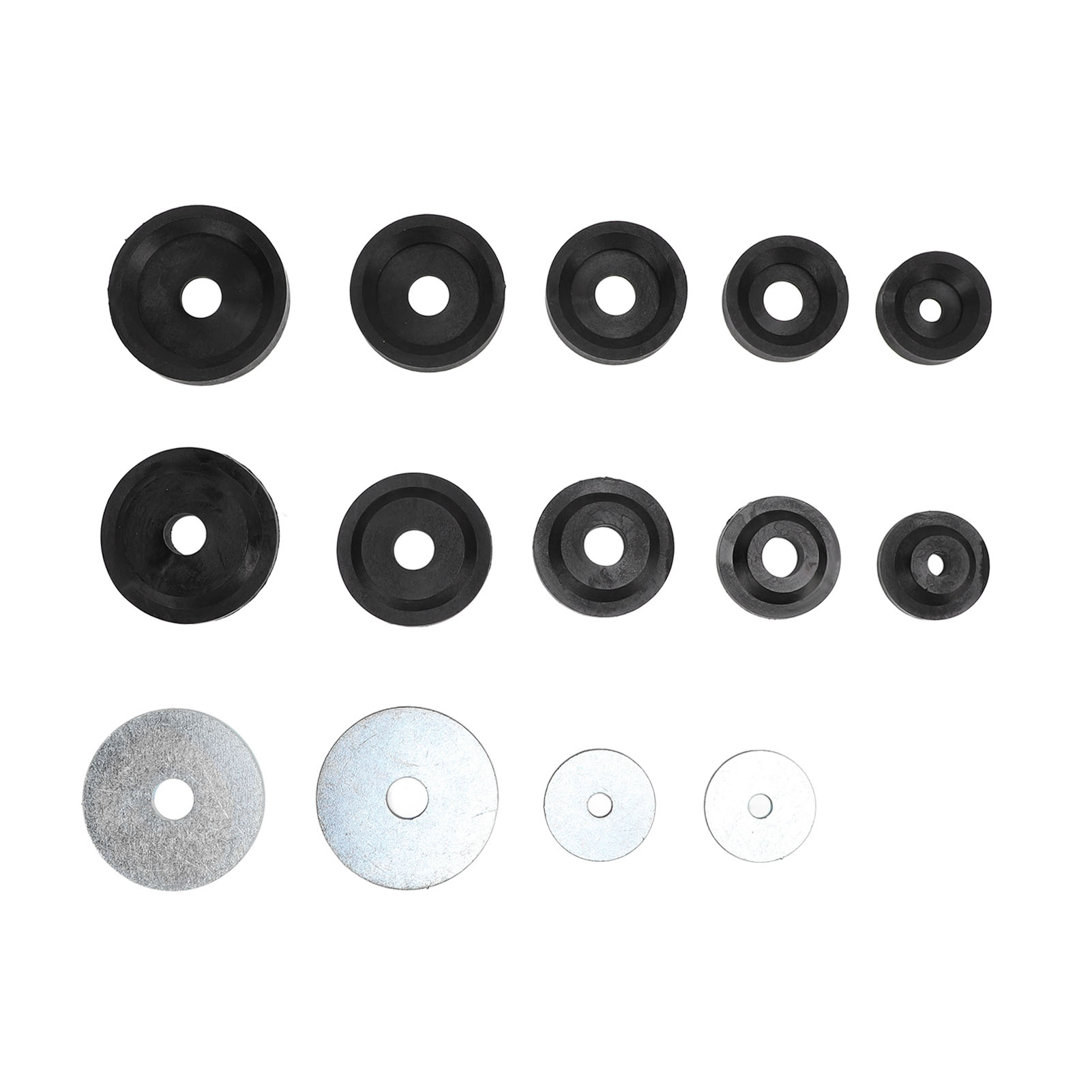 Jeu de matrices à fossettes pour tôle, acier au carbone, disques de support pour fret, poinçon hydraulique