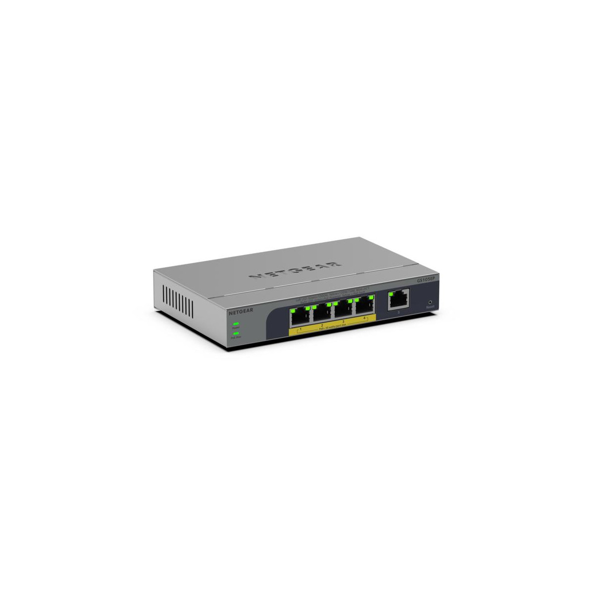 Netgear 5-Port Gigabit Ethernet Switch Mit Poe+ Und 2000 Mac-Adressen Tabelle, Gs105ep - Image 9