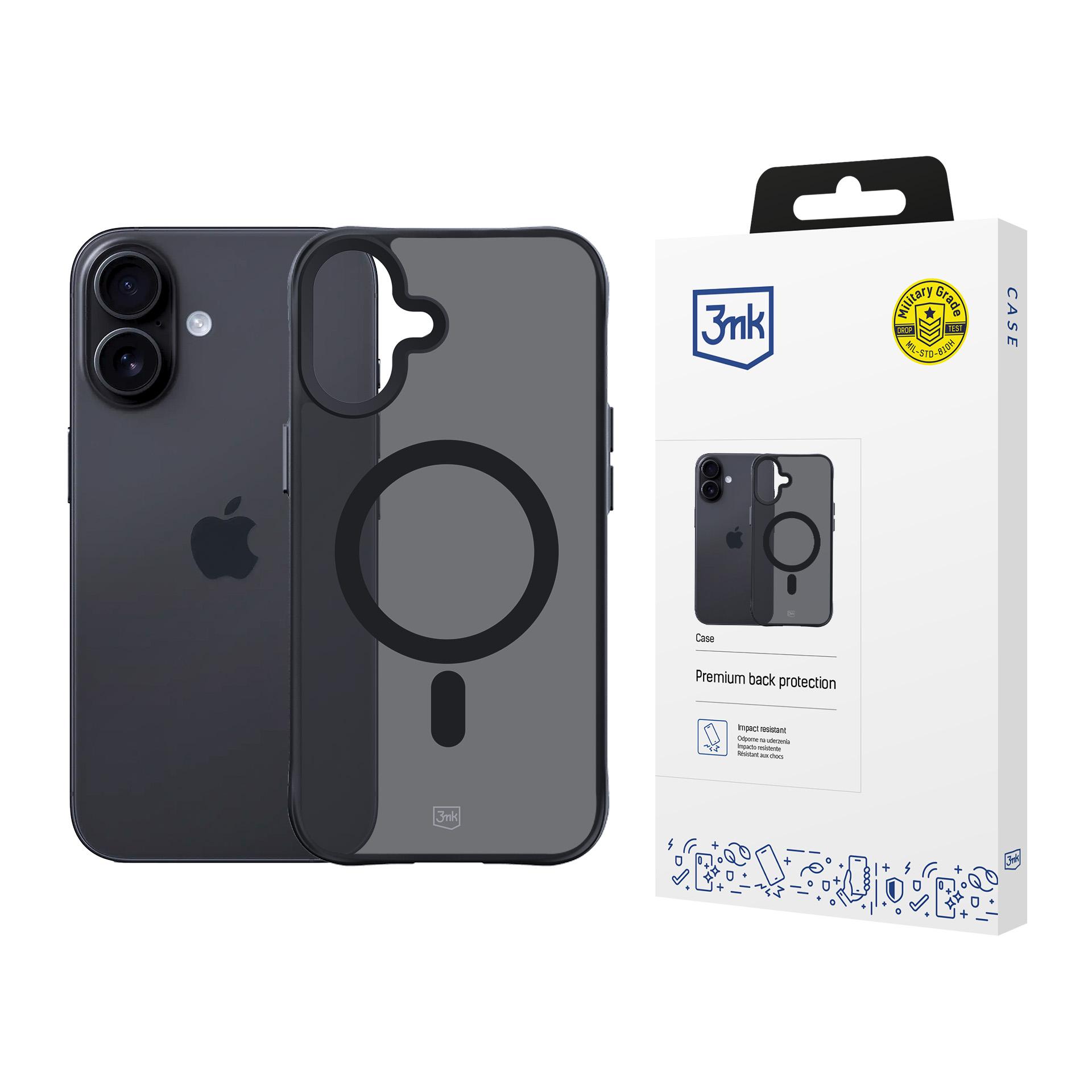 3Mk Protection 3Mk Smoke Magcase Für Iphone 17 - Schwarz Halbtransparent - Bild 2