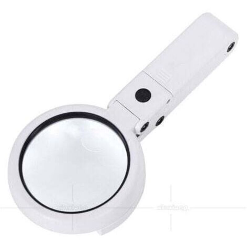 Lampe-loupe sur pied 5x et 11x, éclairage 8 LED à intensité variable