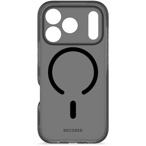 Decoded - DropTec Transparent Backcover for iPhone 17 Pro - Frosted Black - Bild 3