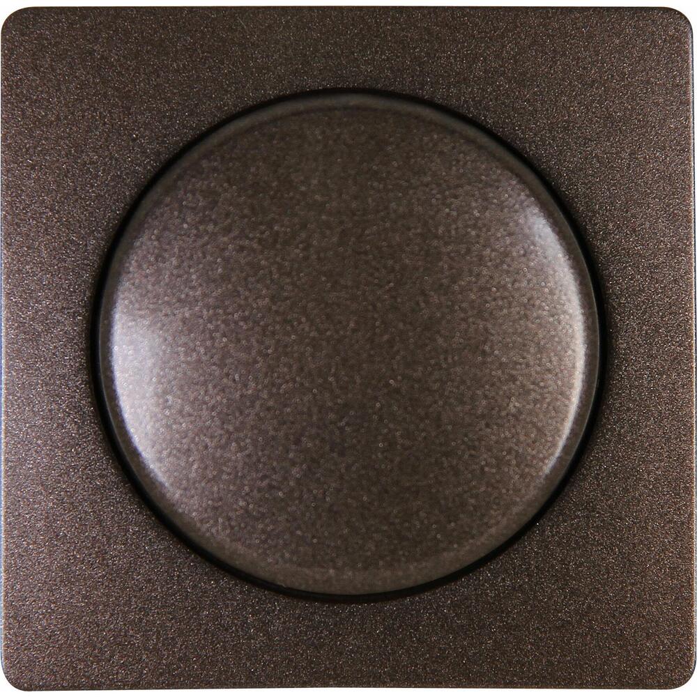 Kopp - Paris – Dimmer-abdeckung Für Druck-wechseldimmer, Farbe: Palisander - 333726183