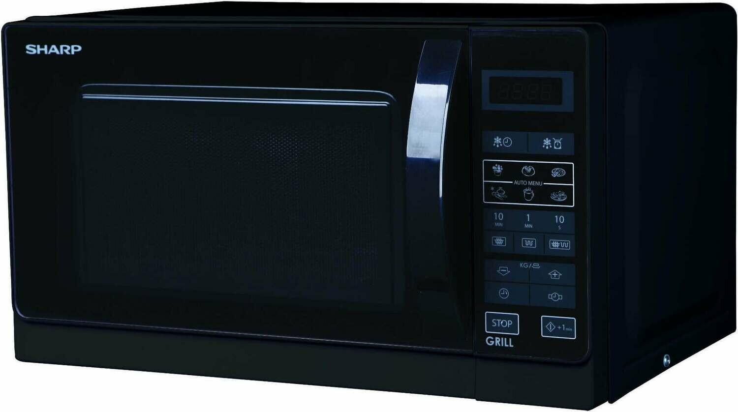 Sharp R-742BKW micro-onde Noir Micro-ondes grill Comptoir 25 L 900 W