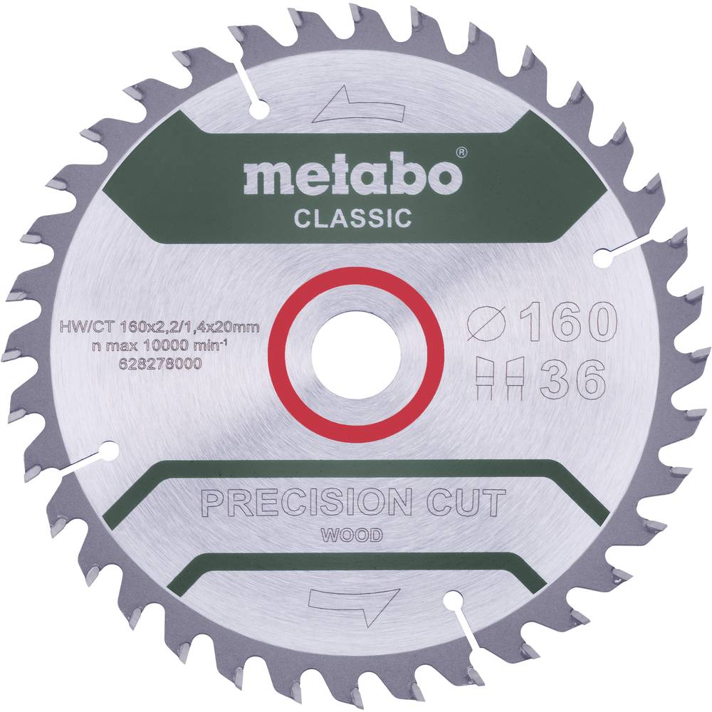 Precision cut wood classic lame de scie circulaire 160 x 20 x 1.4 mm nombre de dents: 36 1 pièce — photo de l’offre ManoMano