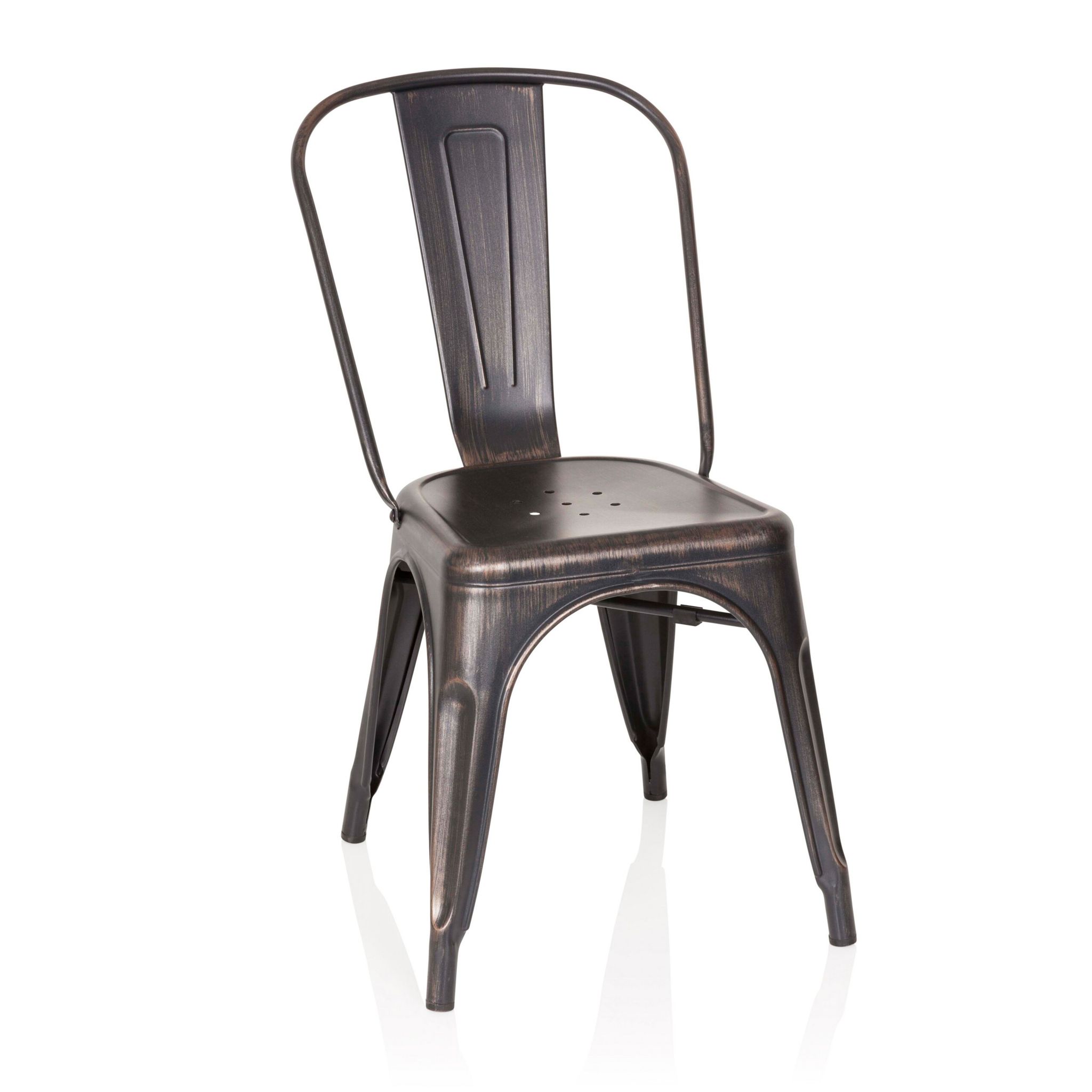Hjh Office Stuhl Vantaggio Comfort Schwarz / Gold