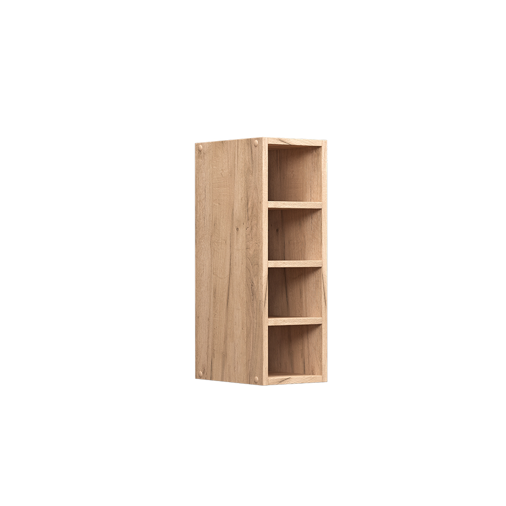 Vicco - Armoire Suspendue R-line, Chêne De Force Doré, 20 Cm