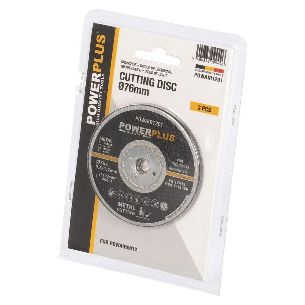 Trennscheibe Powerplus Powair1201 Ultradünn 76 Mm