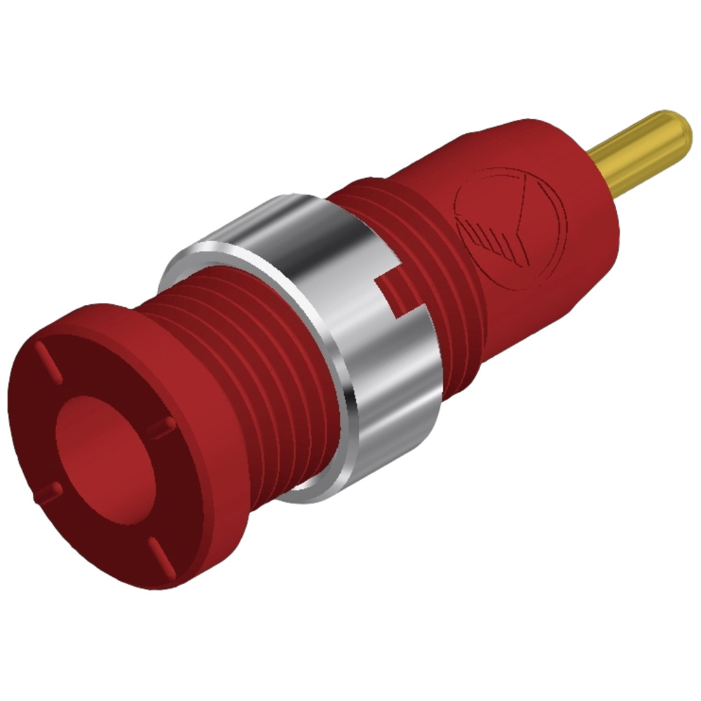 Sks Hirschmann Rot Mseb 2630 S 1,9 Au Sicherheits-Laborbuchse Buchse, Einbau Vertikal Stift-Ø: 2 Mm