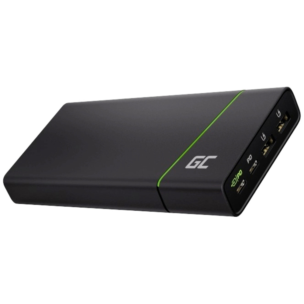 Green Cell Schwarz Gc Powerplay Ultra Powerbank 26800 Mah Quick Charge 3.0, Usb Pd Lipo