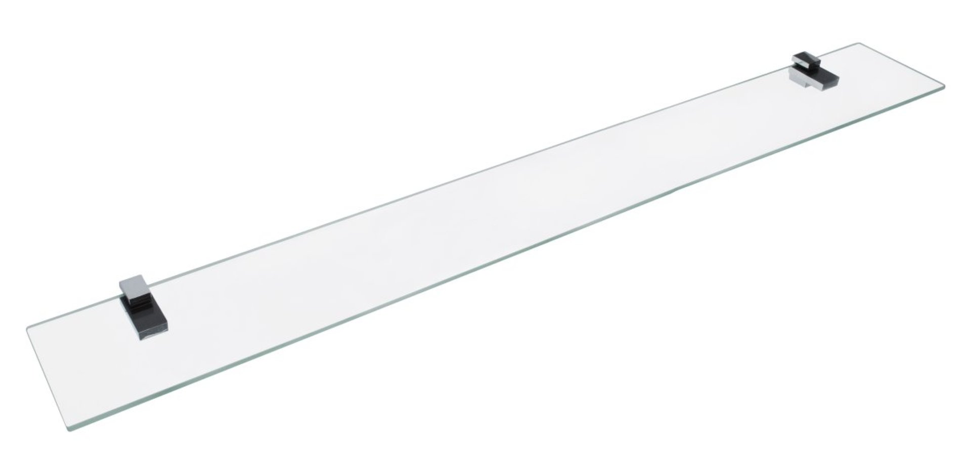Fackelmann - Glasablage 100 Cm, 2 Halter Für Wandmontage'-'85390