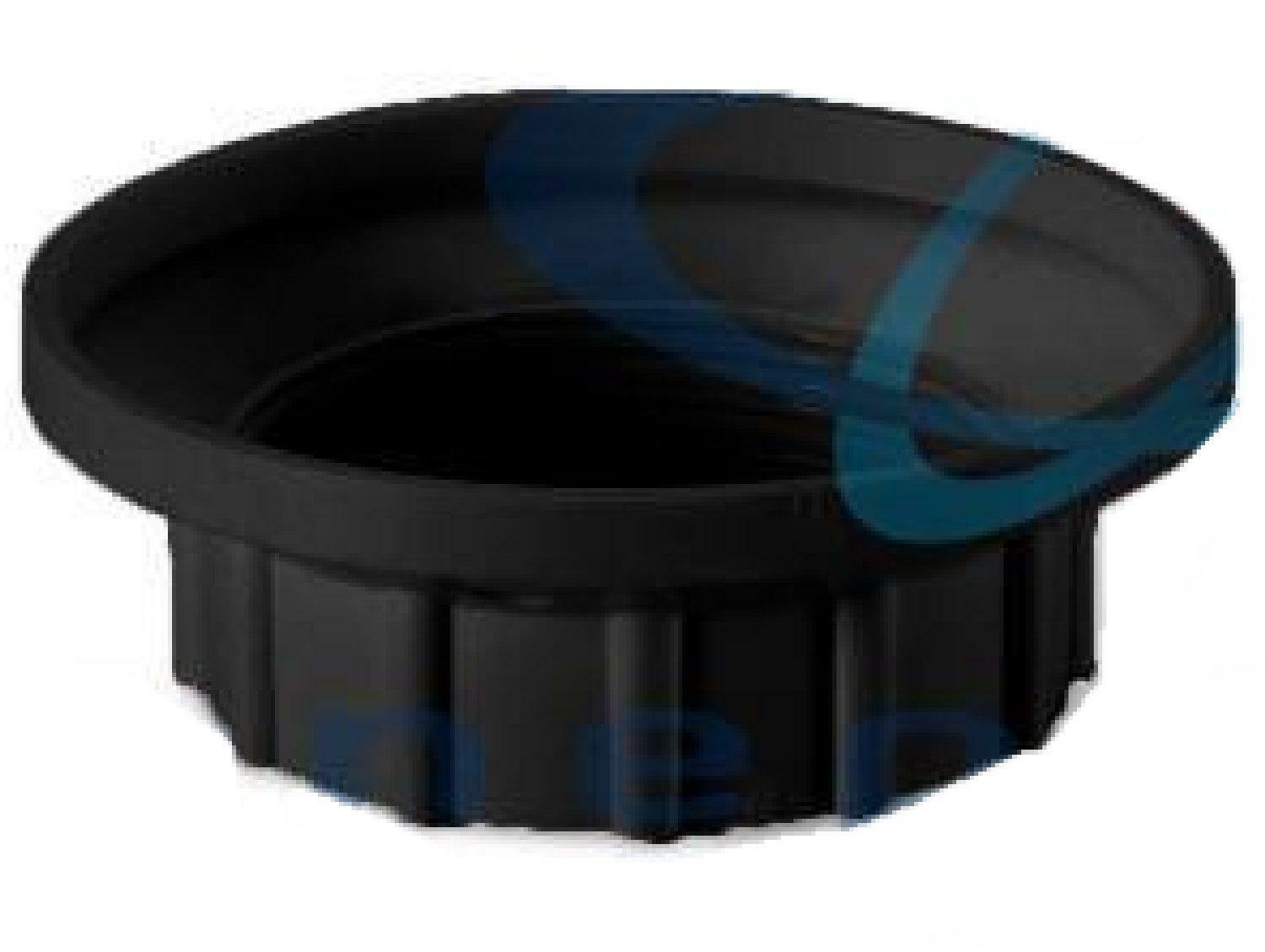 Fermatazza E14 Nera Diametro 43 X 15 Mm Anello Fermalumen 190.31 Nero Scame
