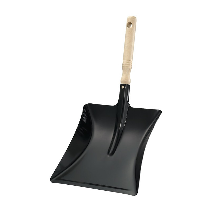 Paletta Con Manico In Legno, Lacca Nera Met, L220xp230mm OEM