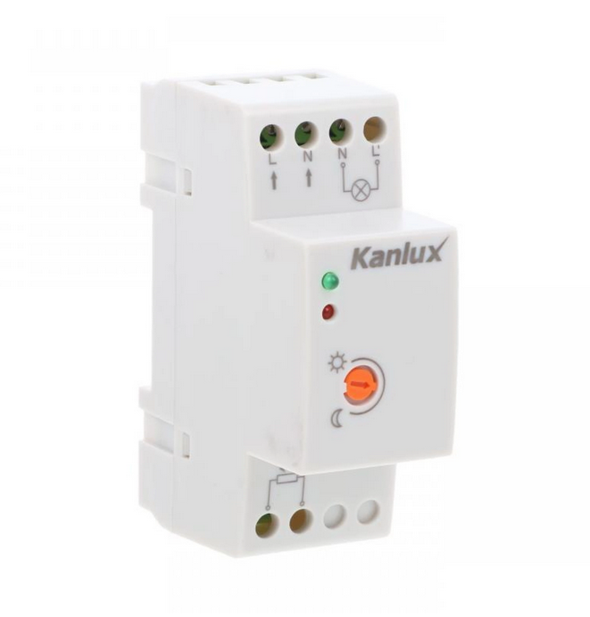 Kanlux Dämmerungsschalter Az-10A Th 35 Mit Externer Sonde 22370