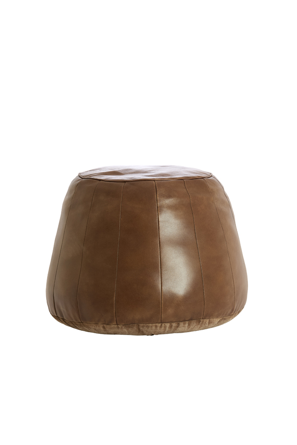 Stimmungsvoller Brauner Sitzpouf Light & Living Dovio