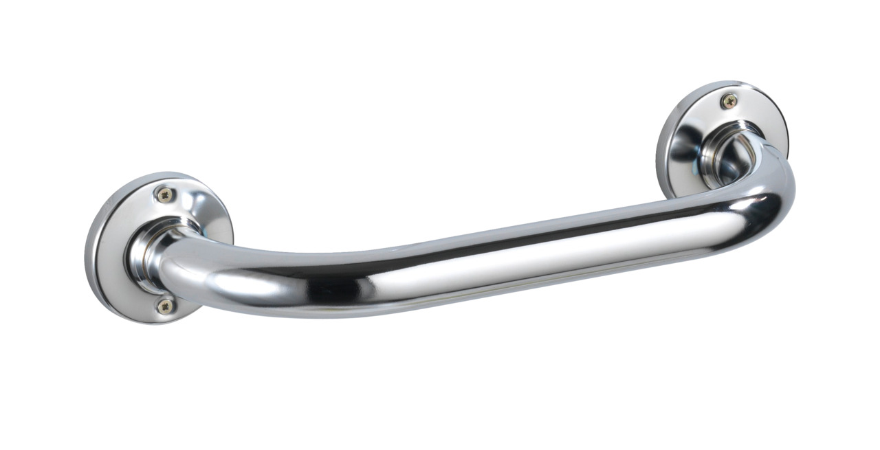 Badewannengriff Basic 25 Cm, Silber Glänzend, Edelstahl Rostfrei Glänzend - Silber Glänzend - Wenko