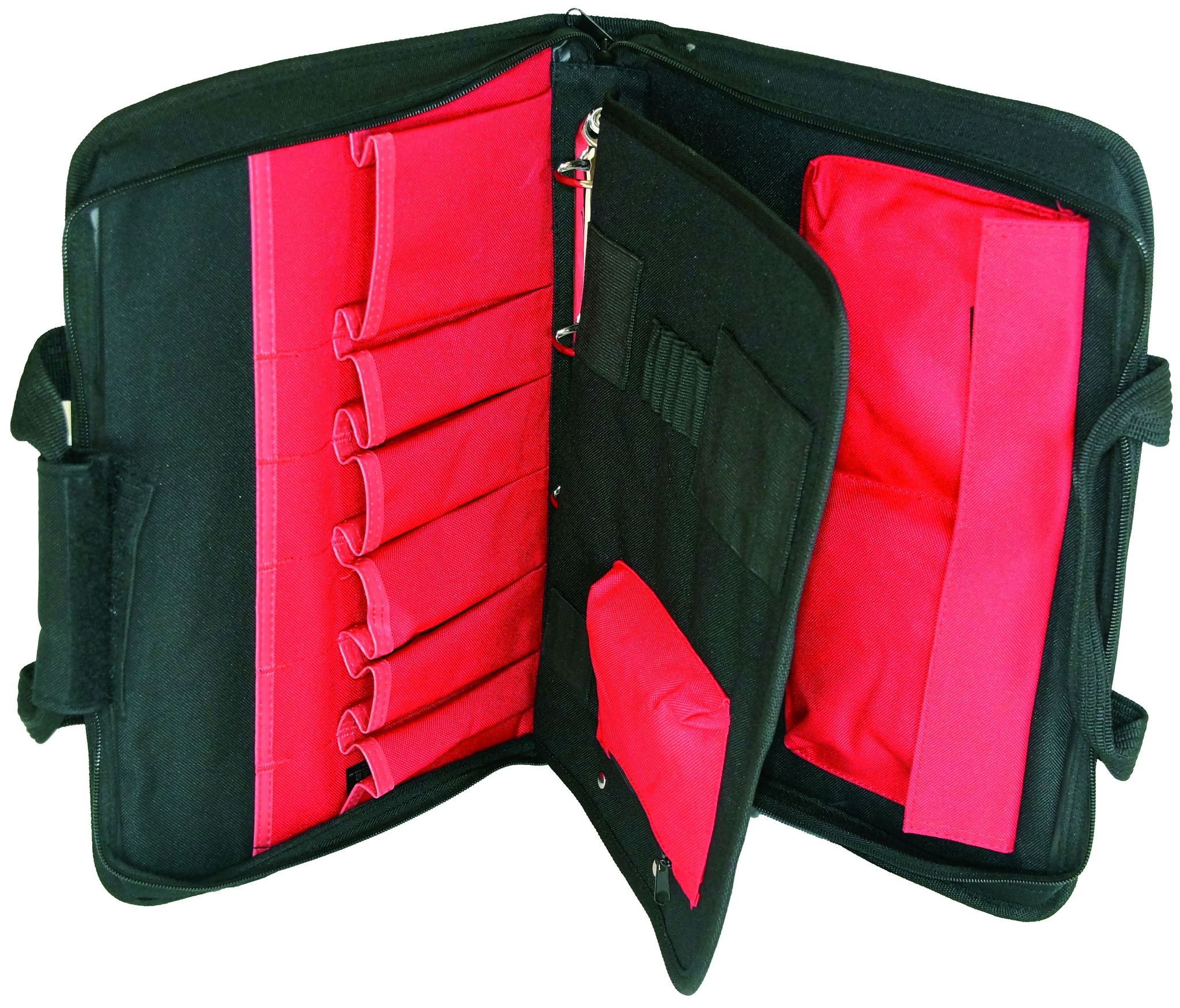 Plano Service-Mappe Techlines Polyester, Einstecktaschen, Tragegriff, Für Din A4 8010904655413