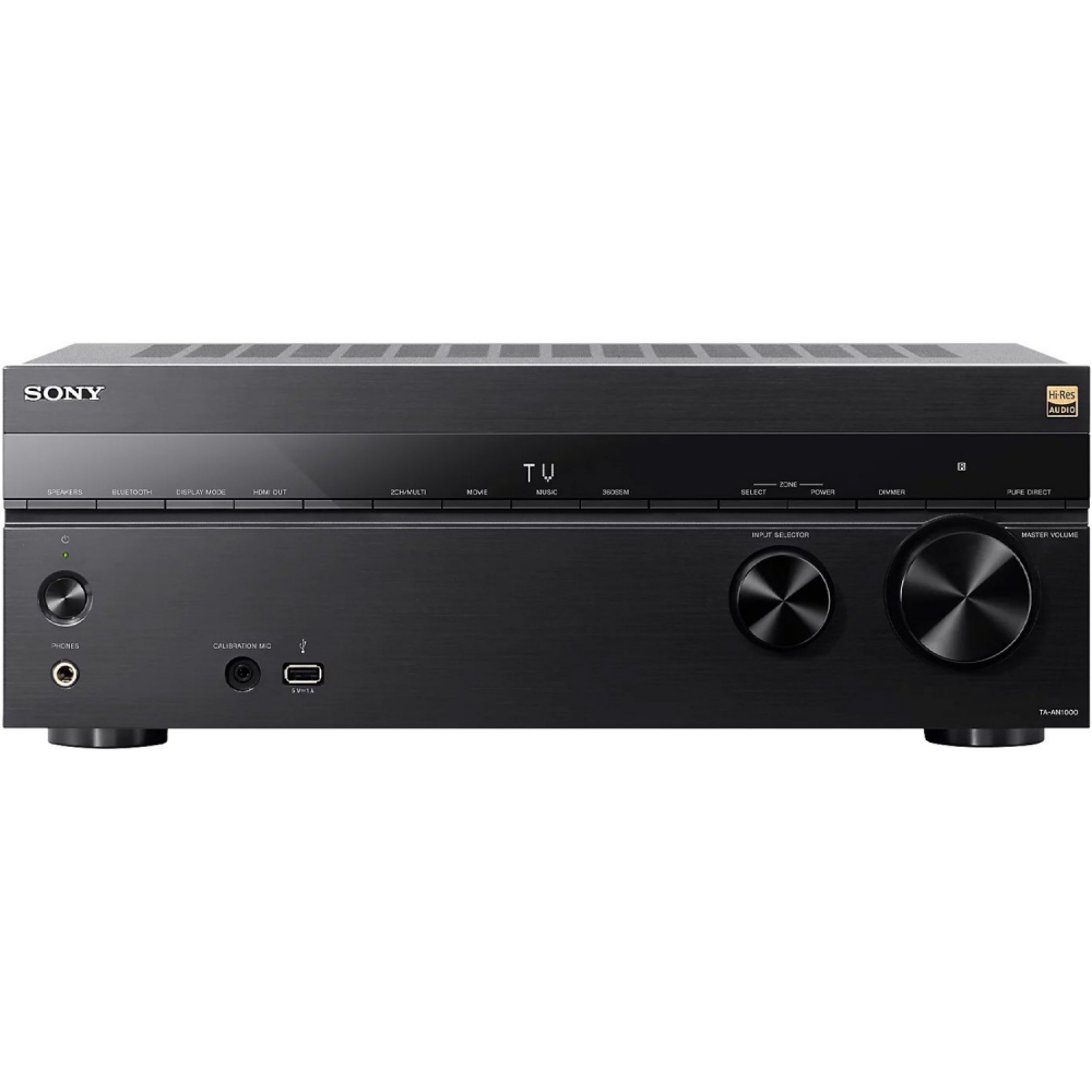 Sony Schwarz Ta-An1000 Receiver 8K 7.2-Kanal-Av-Verstärker