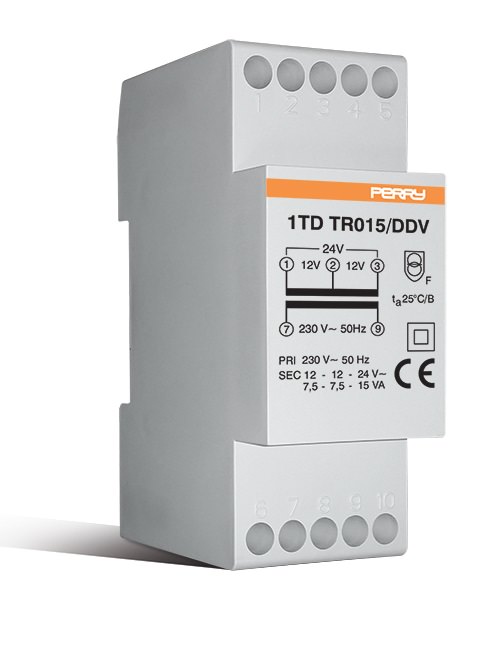 Wallair 1Tdtr015/Ddv15va Klingel-Transformator 12 V, 24 V