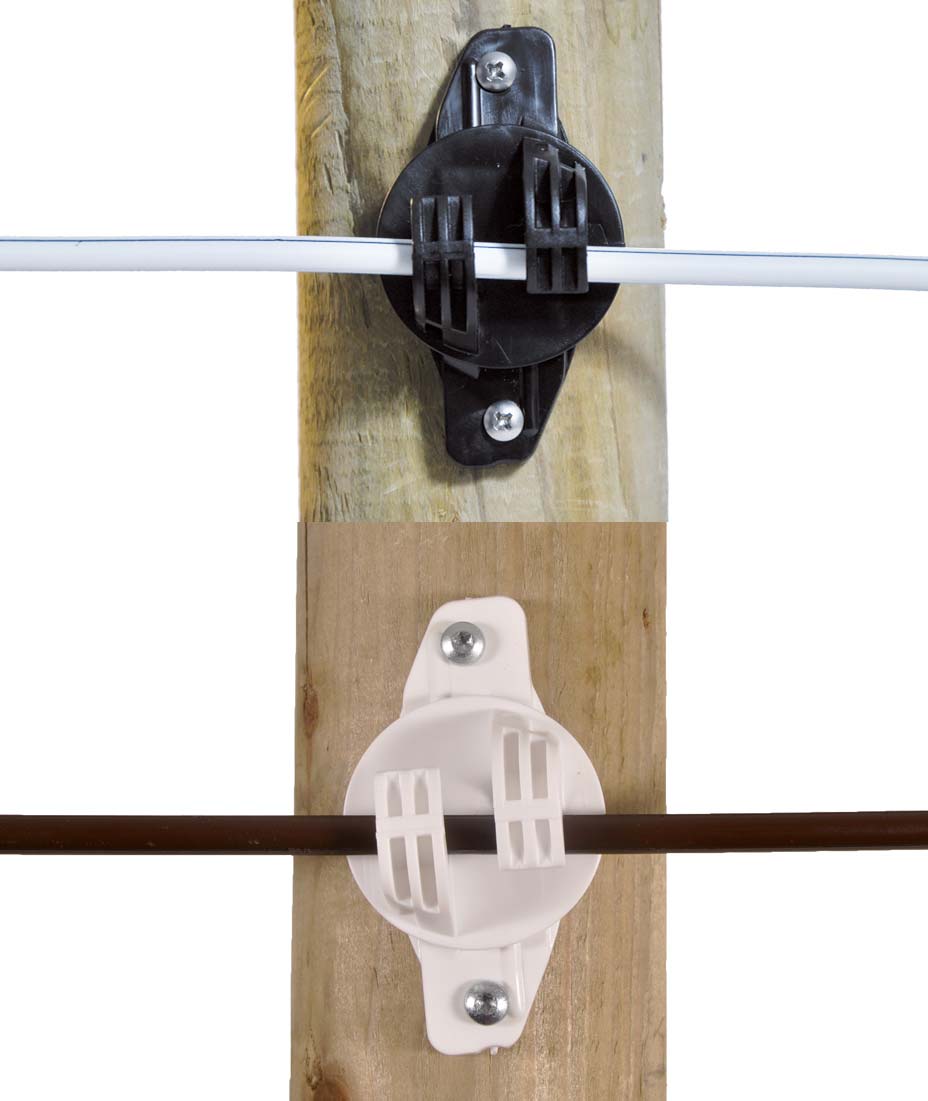 Gallagher Weiß Isolatoren Für Elektrozaun Unterstützung Super (X25) - Image 2