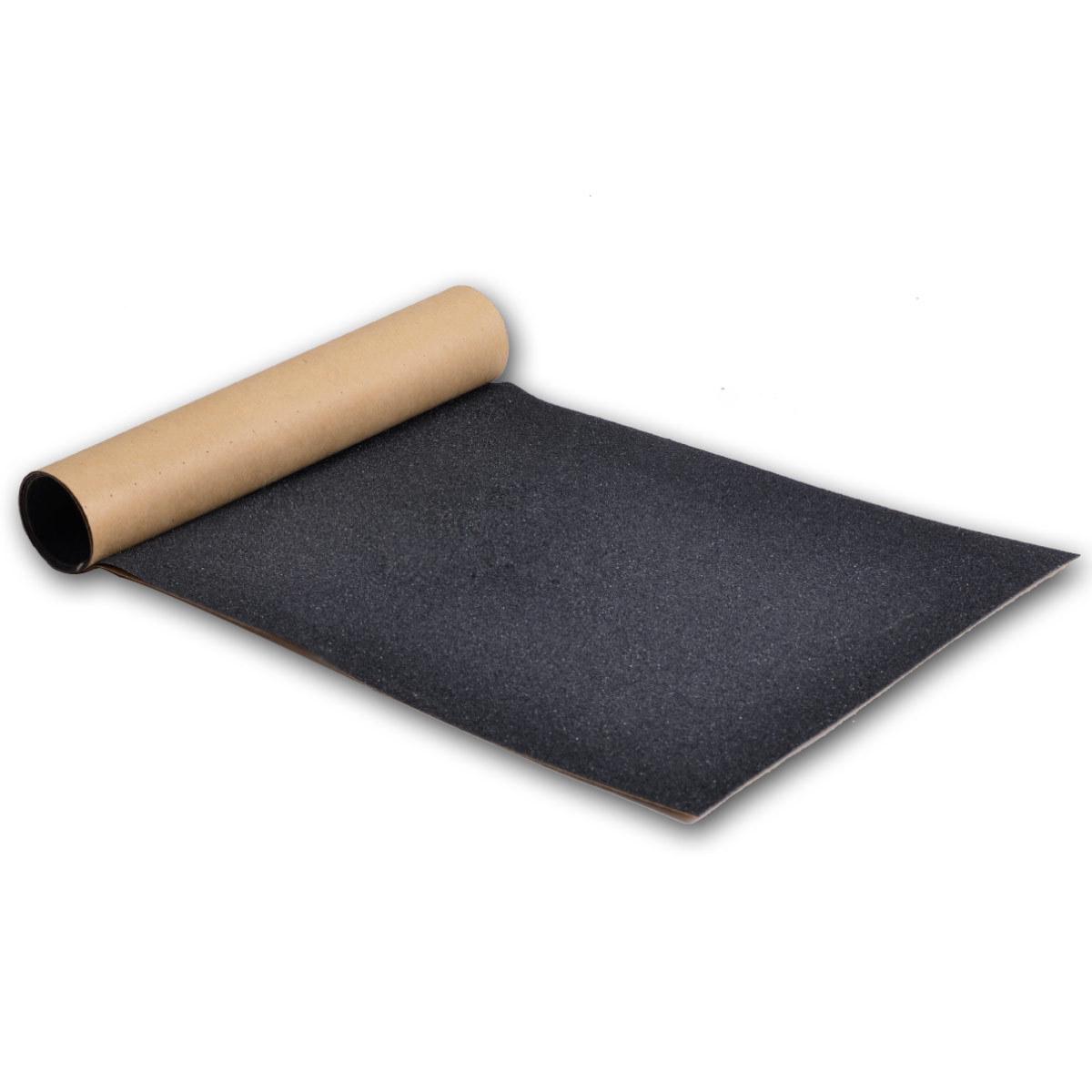 Grip antidérapant adhésif PVC noir 110x27 cm, perforé sans bulles, 1 unité