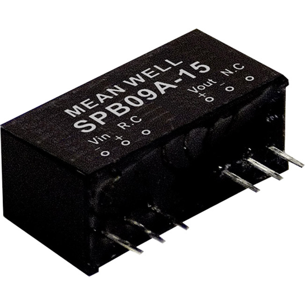 Mean Well - Spb09c-15 Dc/Dc-Wandlermodul 600 Ma 9 W Anzahl Ausgänge: 1 X Inhalt 1 St. 4021087051859