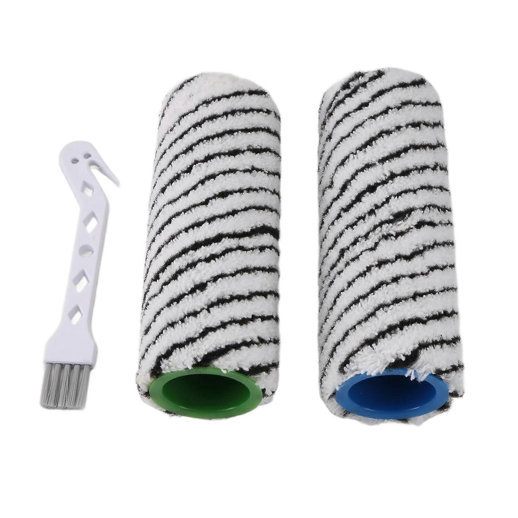 Lot de 2 brosses à rouleau en pierre pour nettoyeur de sols sans fil Kärcher FC7, FC7 Premium, FC5, FC5 Premium et FC3, référence 2.055-021.0
