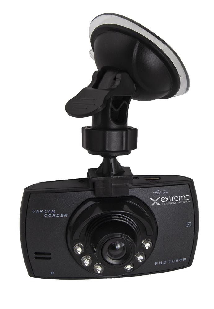 Esperanza XDR101 (Eingebautes Mikrofon, Full HD), Dashcam, Schwarz - Bild 2