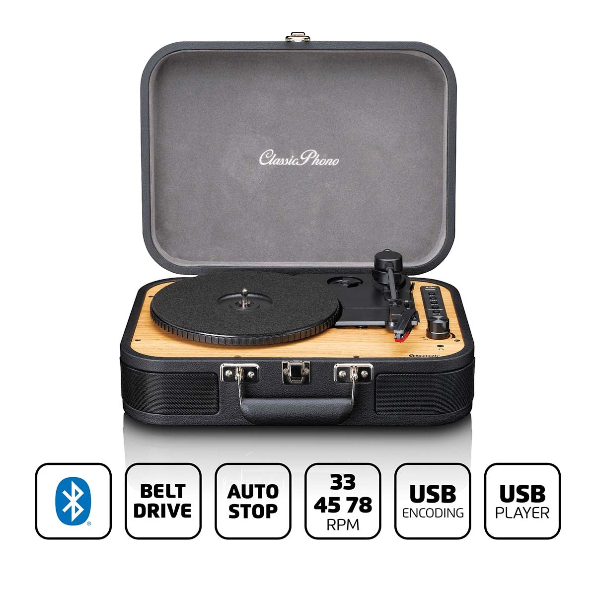 Lenco TT-116, Plattenspieler, Schwarz - Image 6