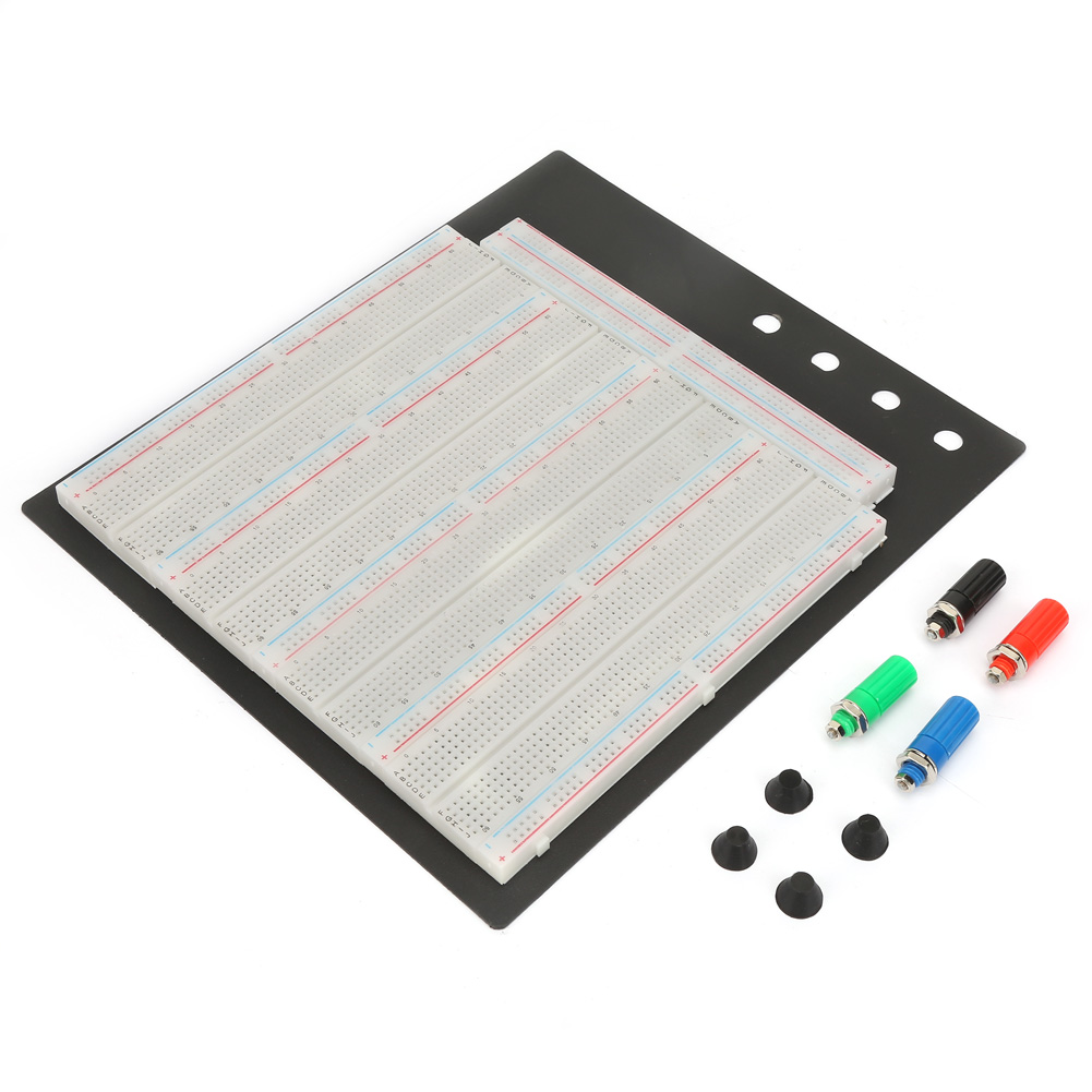 Plaque de test sans soudure réutilisable 3220 points, ABS, 240 x 210 mm, modèle ZY-208