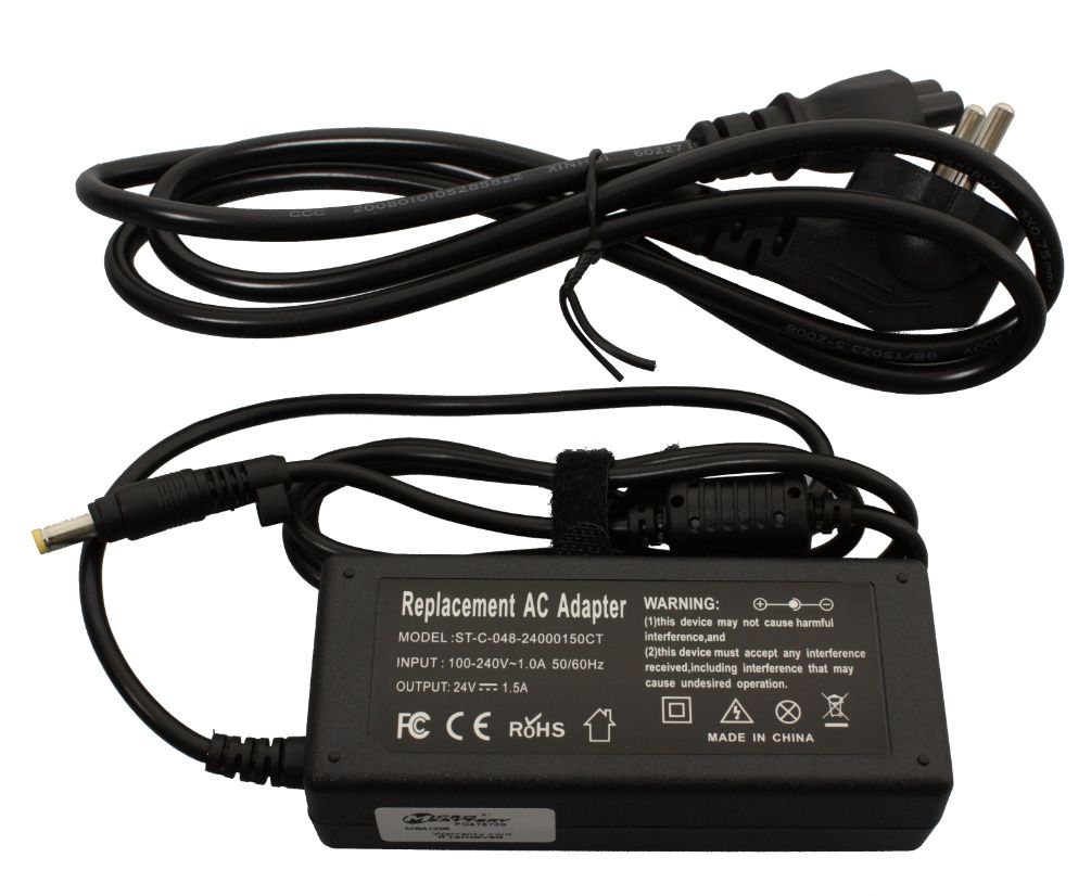 Microbattery Schwarz Coreparts Netzteil Für Hp Scanner, Mba1306