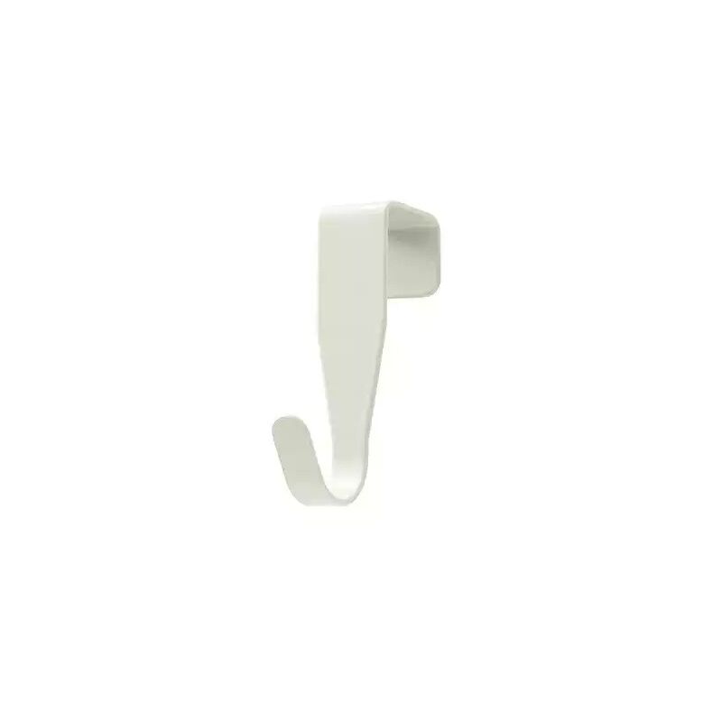 Crochets de porte en acier inoxydable, forme de S, pour porte jusqu'à 2 cm, lot de 16