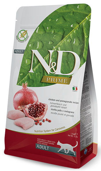 Farmina N&D Prime Croquettes pour chat - Poulet, 300 g