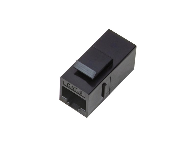 Alan Schwarz Rj45-Rj45-Stecker Für Utp-Panel Kat. 5E Alantec Wtm17