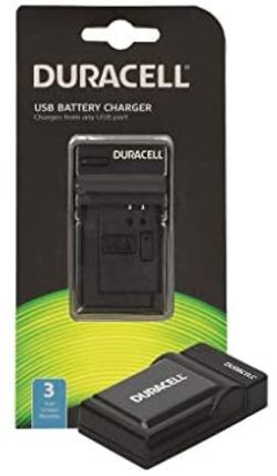 Duracell Ladegerät mit USB Kabel für DRSFZ100/NP-FZ100 (Kamera Akku Ladegerät), Kamera Stromversorgung, Schwarz - Bild 3
