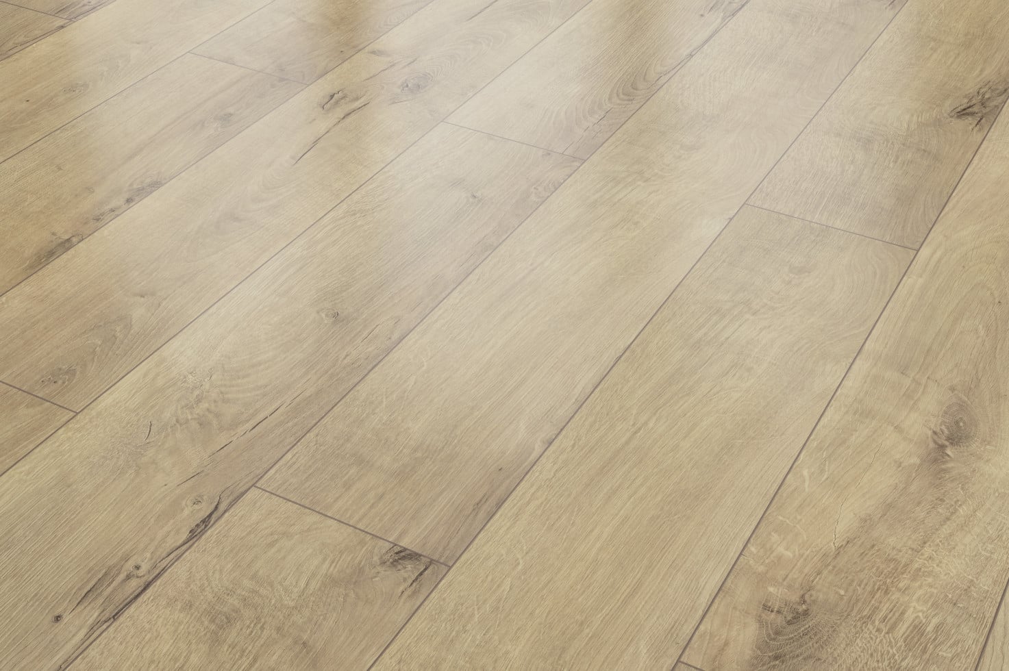 Classen Laminat Megaloc Aquaprotect 128,5 X 19,2 Cm 8 Mm Oak Light Natural Laminat