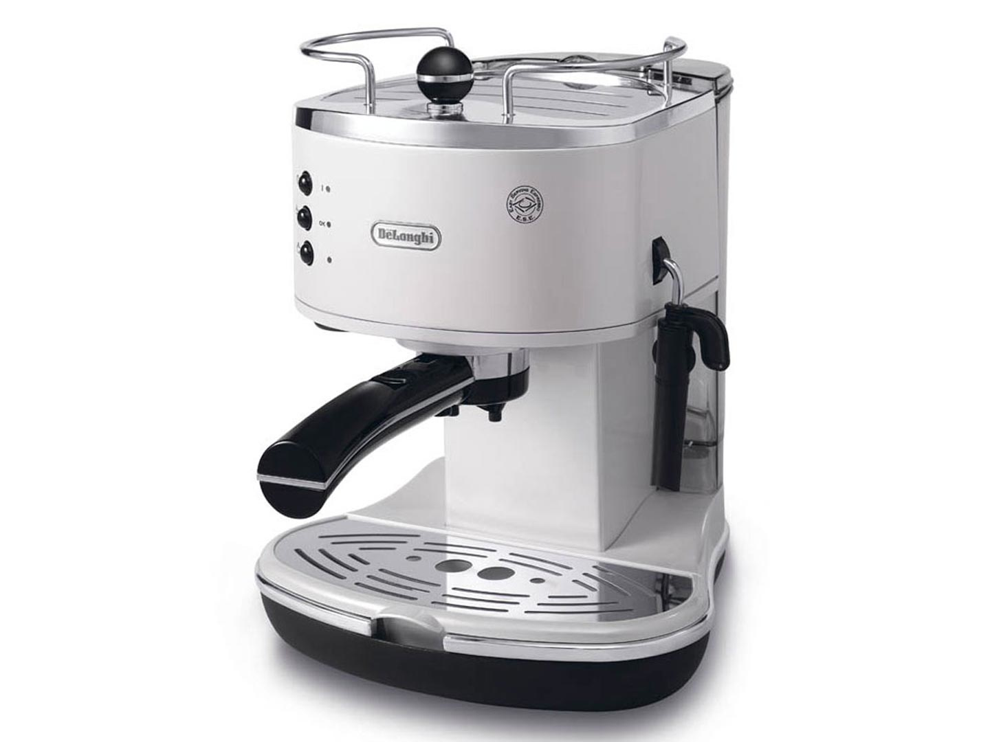 Delonghi Weiß Eco 311.W Espressomaschine Mit Flacher Oberfläche, 1,4 L, Handbuch - Bild 6