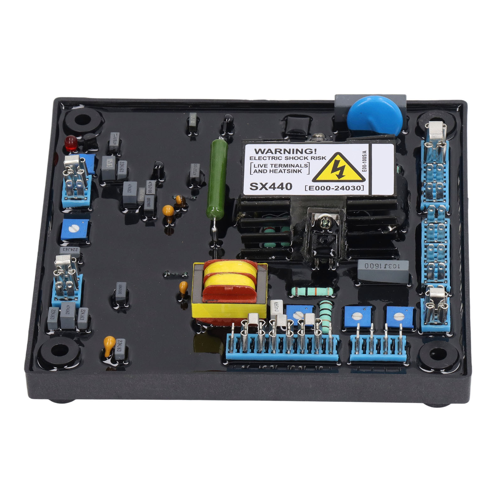 Régulateur de tension automatique AVR pour générateur diesel, entrée CA 190-264 V monophasé 2 fils
