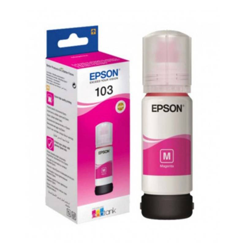 Epson 103 EcoTank ink bottle Nachfülltinte 65ml Magenta NEU - Image 5