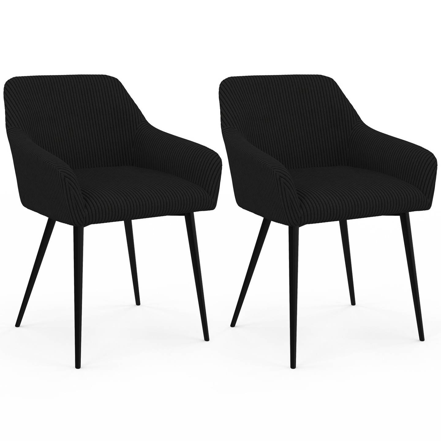 Lot De 2 Chaises De Salle À Manger