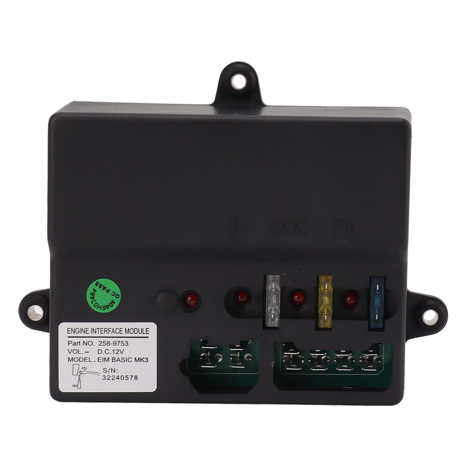 Module d'interface moteur multifonction 12 V pour génératrice, entraxe 147 mm, voyants LED par circuit, LZAB