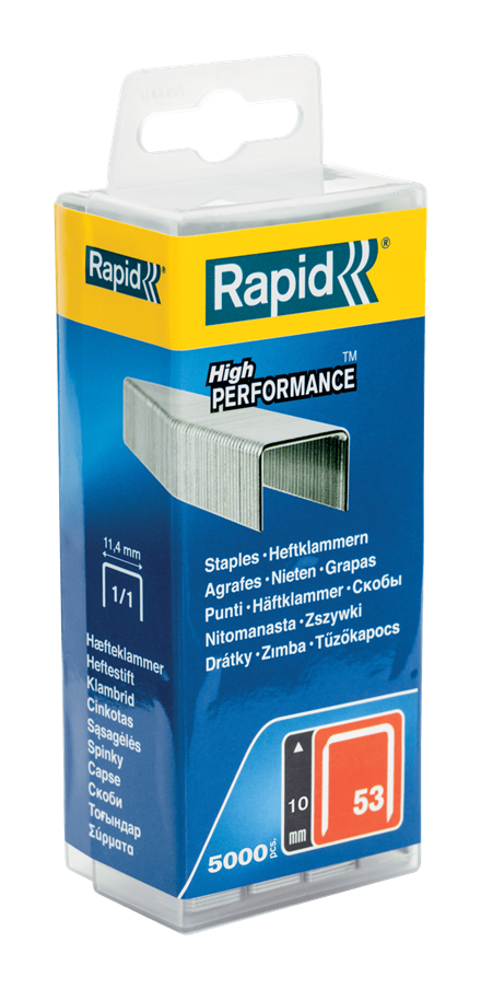 Rapid Heftklammern 53/10, 5000 Stk.